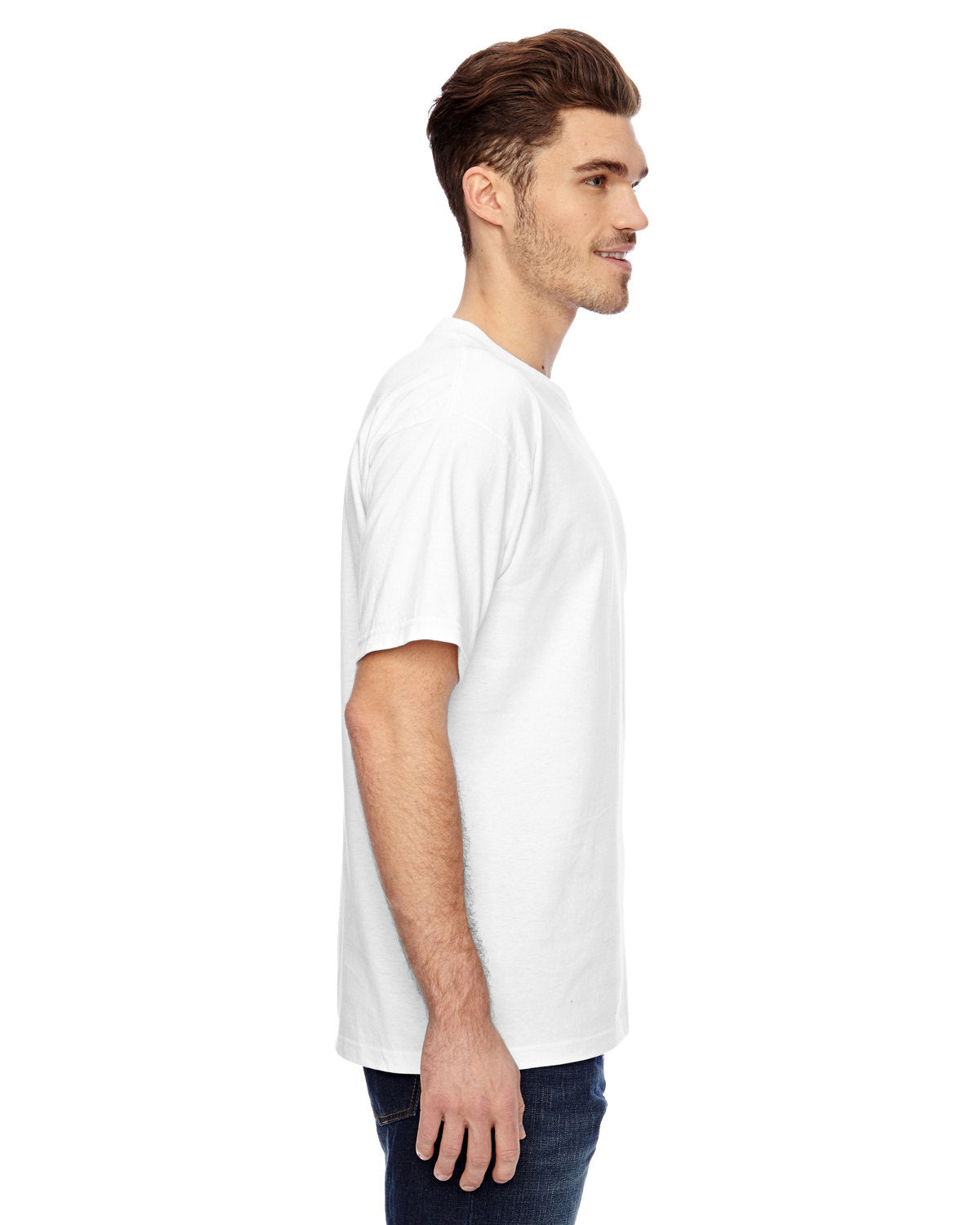 Bayside BA2905 Men's 100% Cotton T-Shirt - 6.1 oz Soft Comfort Crew Neck Tee for Casual Wear, Gym & Everyday Use