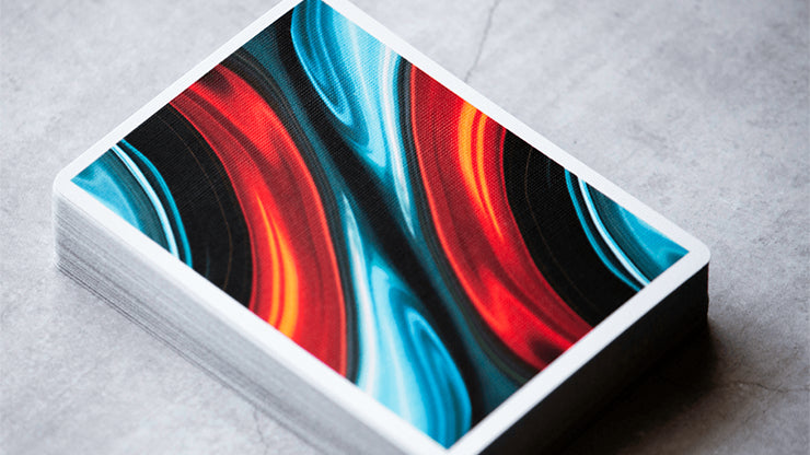 FLUID 2019 Edition Playing Cards by CardCutz - Premium Custom Deck for Cardistry, Magic Tricks & Poker Games - Perfect for Collectors & Professional Performers