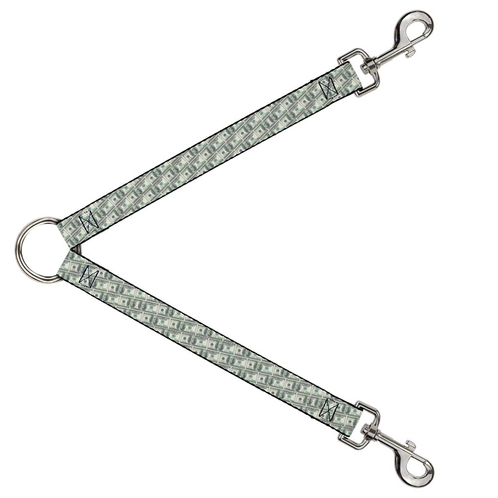 Buckle-Down DLS-W30039-W 2006 Old Series 100 Dollar Bill Dog Leash - 1.5