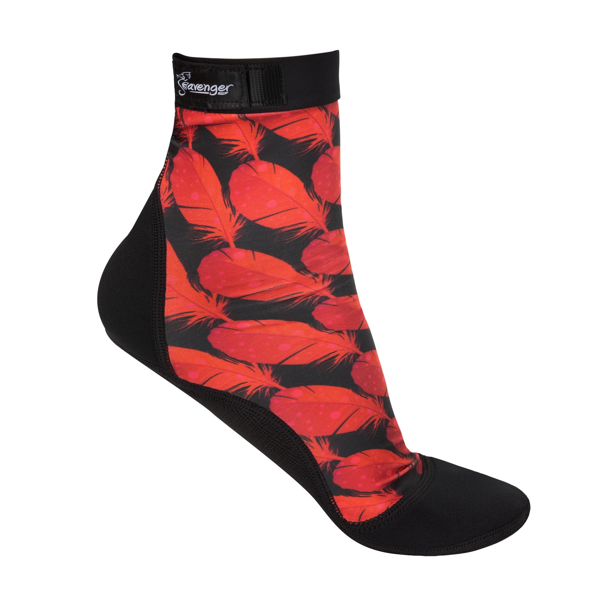 Seavenger SeaSnugs Tall Beach Socks for Soccer - Water Shoes for Men & Women - Quick Dry, Non-Slip, UV Protection - Perfect for Beach, Pool, Water Sports & Outdoor Activities