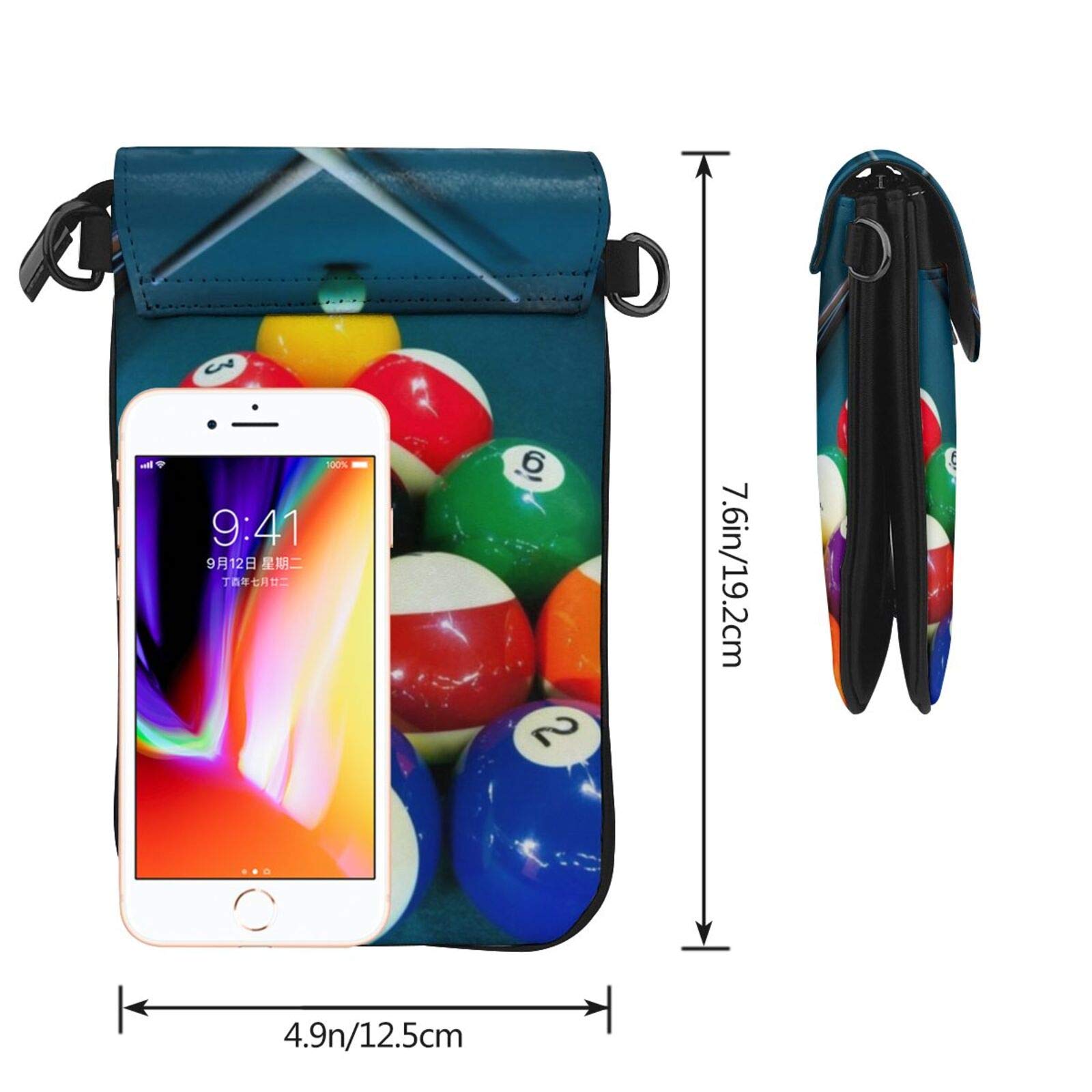 Women's Small Crossbody Bag - PU Leather Phone Purse for Daily Use & Travel