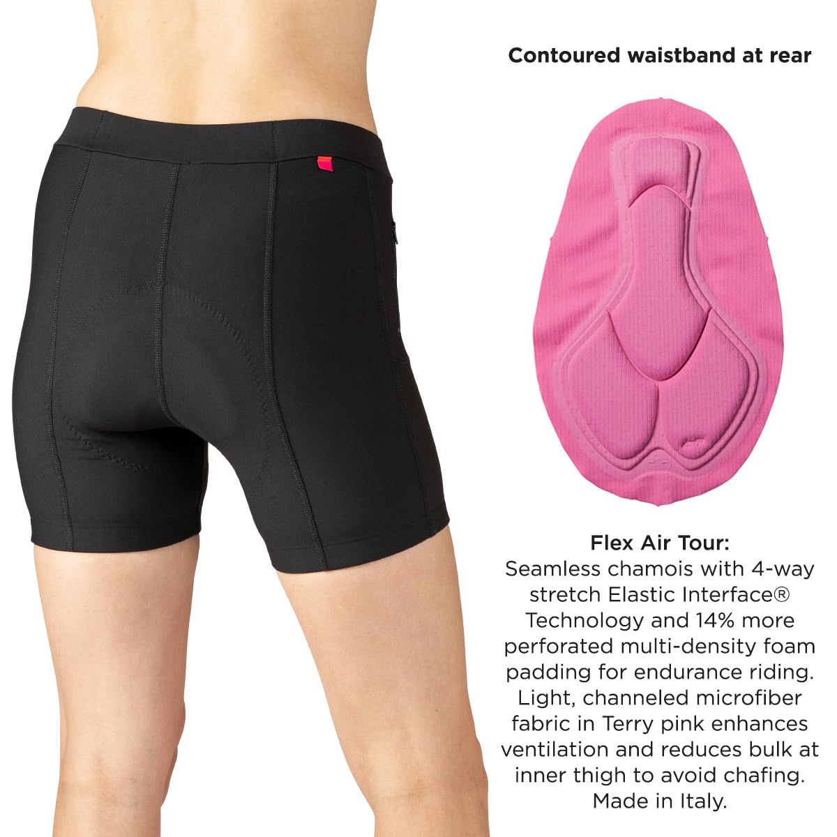 Women's Terry Touring Bike Shorts - 5