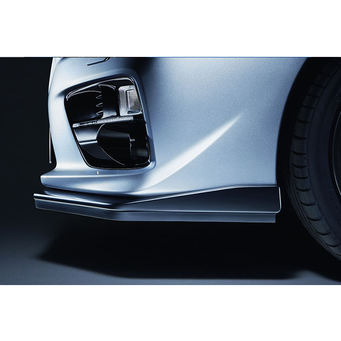 JDM STI Front Lip Spoiler Skirt - Carbon Fiber Car Body Kit for Subaru WRX STI - Enhance Aerodynamics & Style for Street Racing & Car Shows
