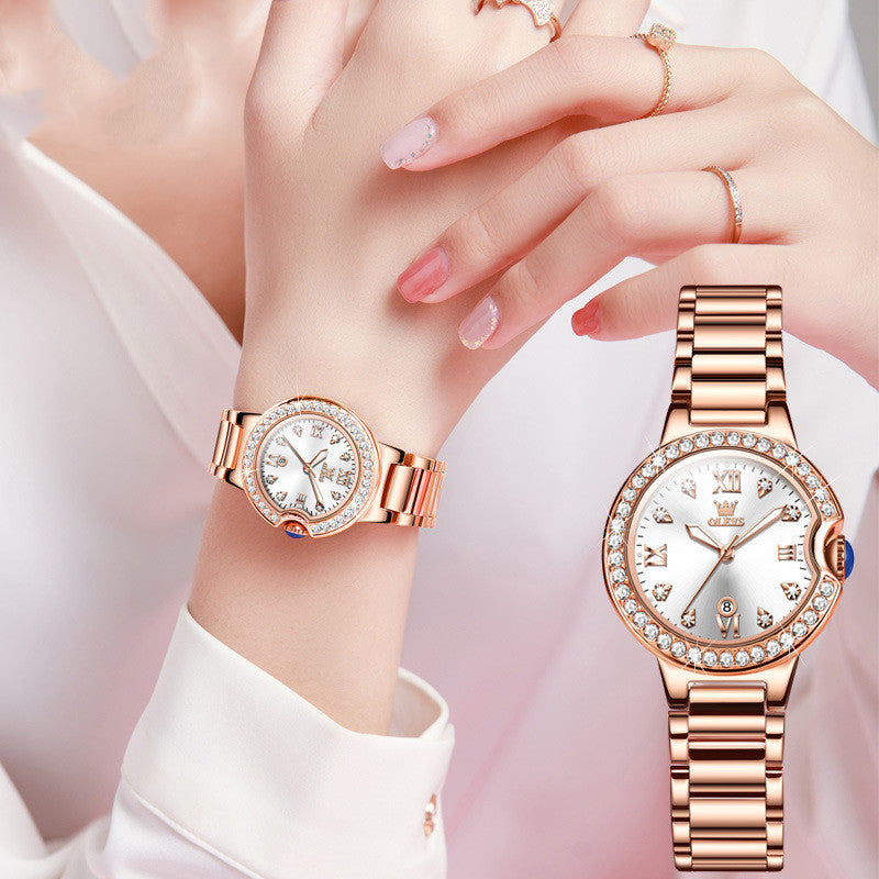 Waterproof Women's Watch - Stylish & Durable Ladies Wristwatch for Swimming, Running & Outdoor Activities