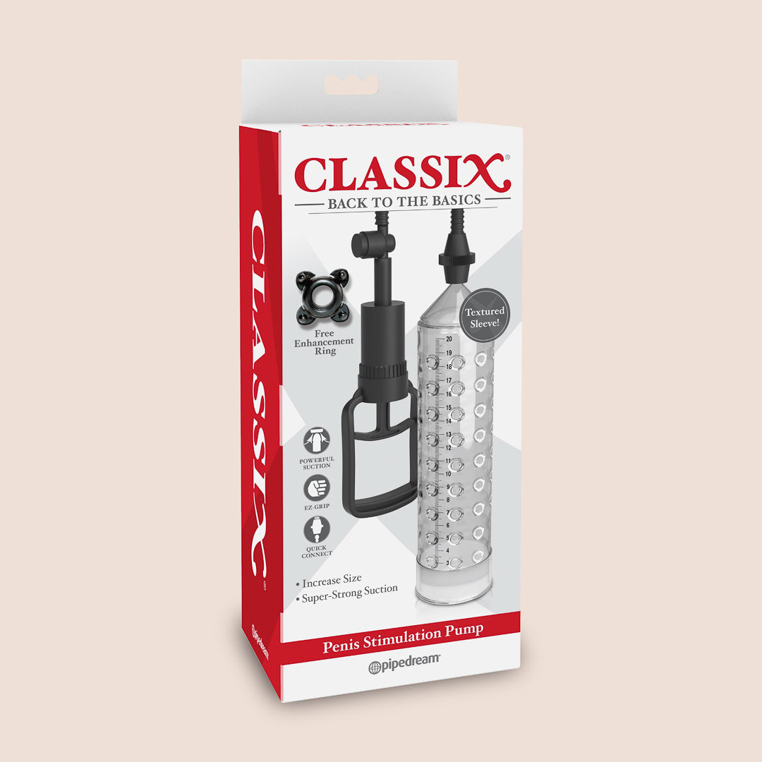 Premium Penis Pump for Enhanced Stimulation & Growth - Vacuum Therapy Device for Men's Sexual Health - Perfect for Solo Play & Couples Intimacy