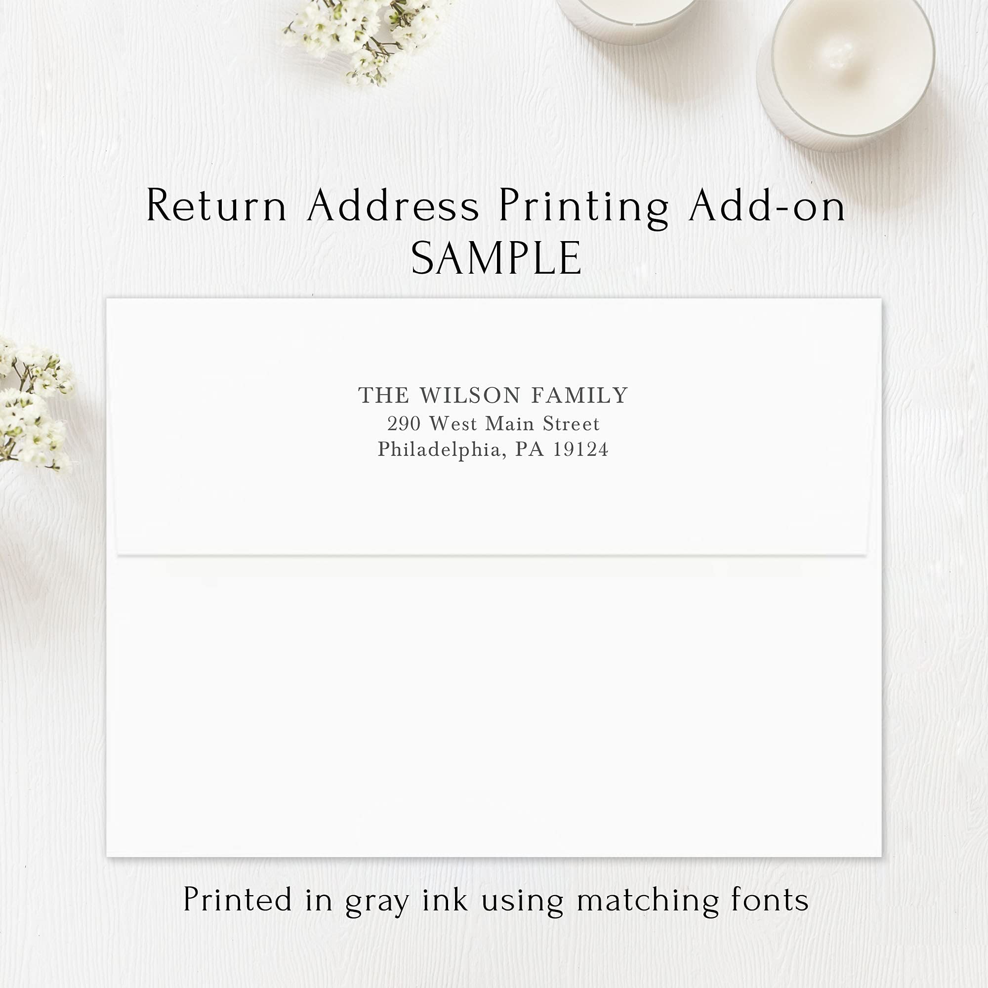 Personalized Greenery Funeral Thank You Cards with Cross - Sympathy Acknowledgement Cards with Envelopes (4.25x5.5 Inch Flat Notecards) - Perfect for Memorial Services, Bereavement Gifts & Condolence Notes