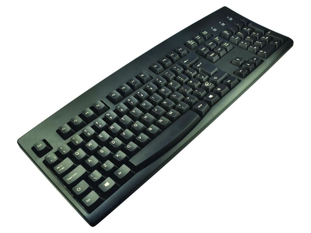 2-Pack KYBAC 260U Mechanical Gaming Keyboard - USB Wired - Belgian Black Layout - Perfect for PC Gamers & Office Work