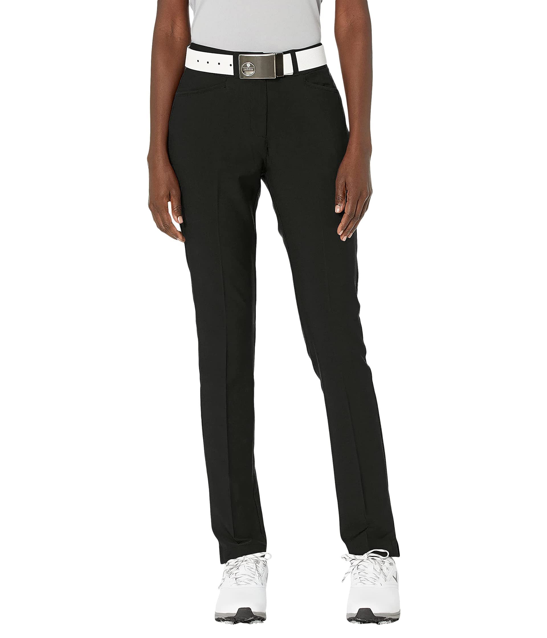 **adidas Women's Full-Length Golf Pants - Stretch Comfort & Performance - Perfect for Golfing, Workouts & Casual Wear**
