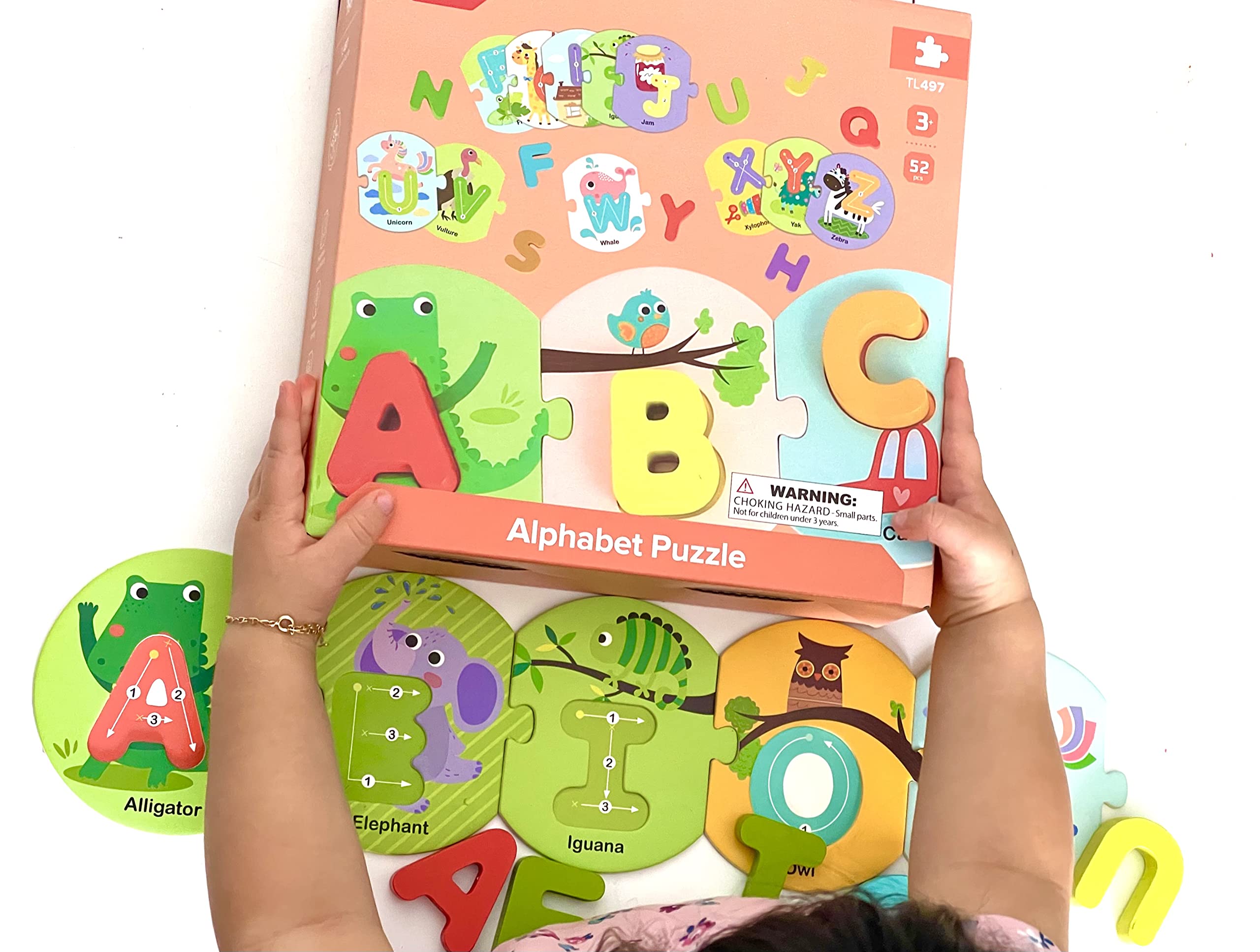 ABC Puzzle Game for Kids 3+ | Complete Alphabet Matching Toy | Educational Letter Learning Game for Preschool & Kindergarten