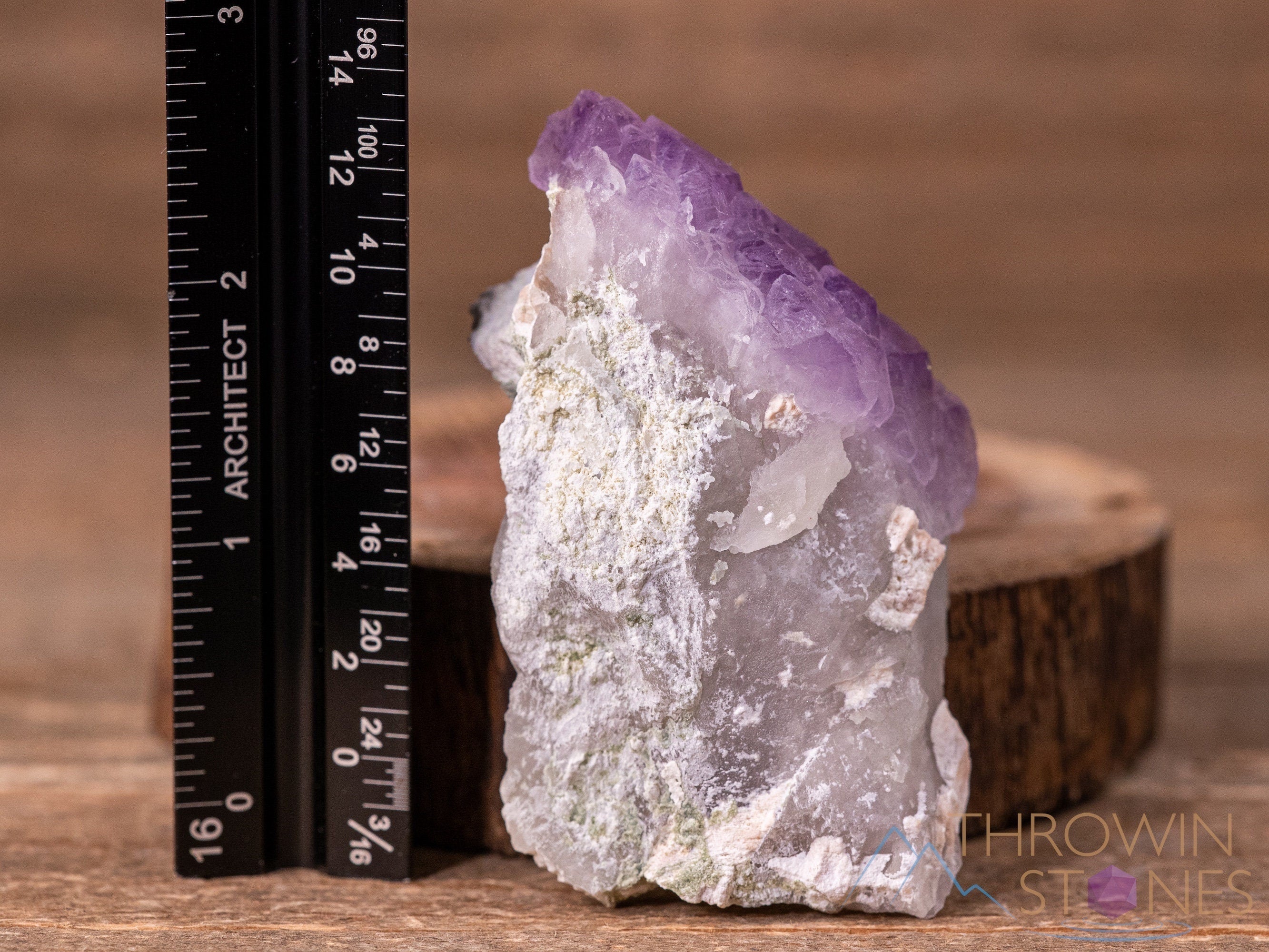 Natural Raw Amethyst Crystal - February Birthstone, Healing Stone, Unique Spiritual Gift for Women & Men, Boho Home Decor for Living Room, Bedroom, Office