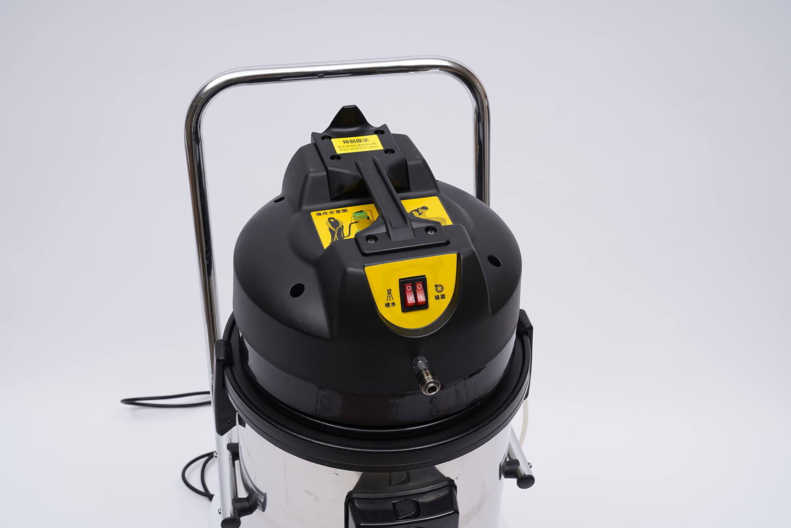 40L Commercial Carpet Cleaning Machine - 3-in-1 Carpet Cleaner, Extractor & Vacuum for Carpets, Sofas & Curtains | Heavy Duty Deep Cleaning | Time Saving Solution for Hotels, Offices & Homes (No Water Sucker)