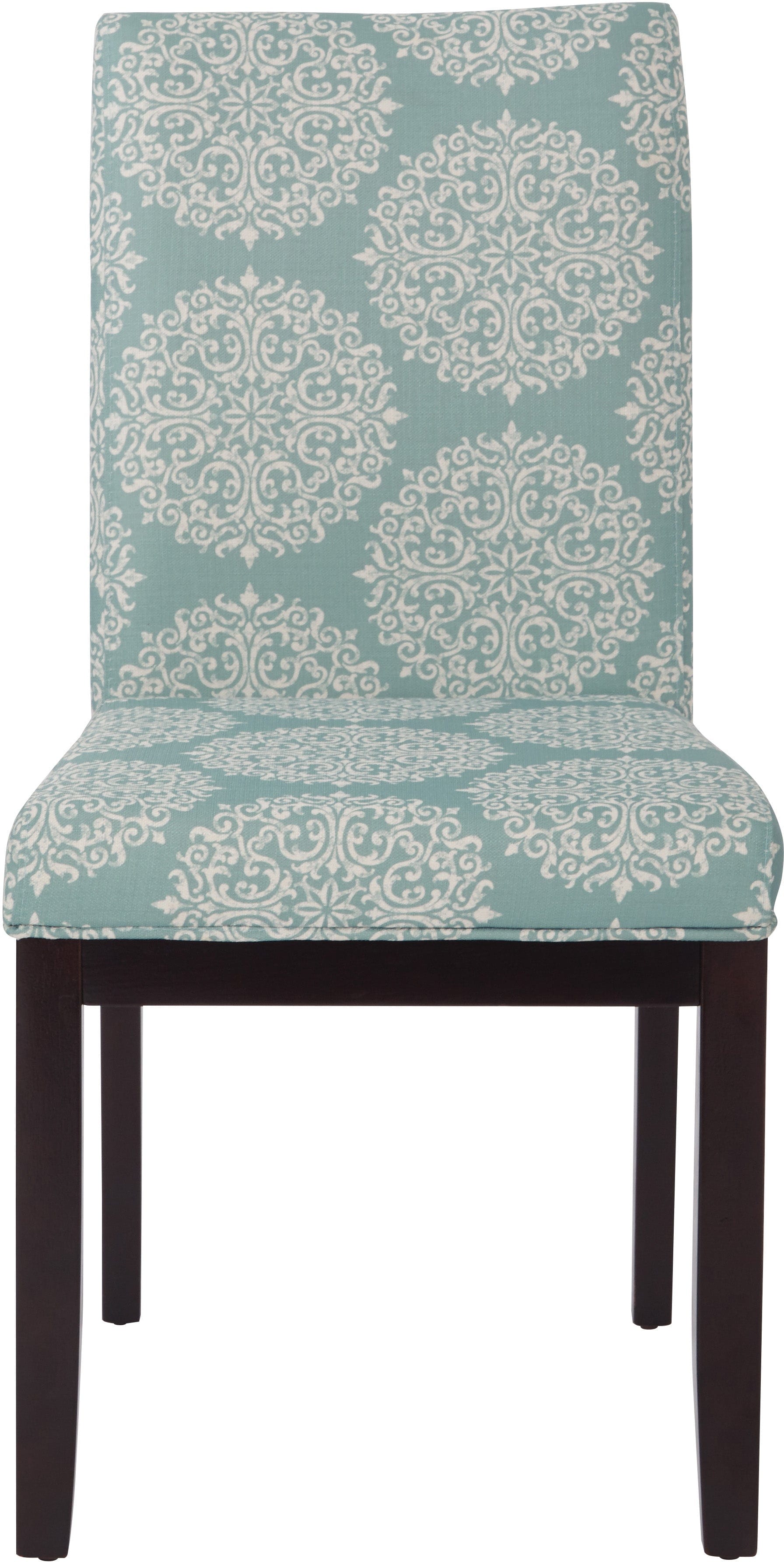 Office Star Dakota Parsons Chair, 2-Pack Modern Dining Chairs - Sturdy Metal Frame & Comfortable Upholstered Seat for Home Office, Kitchen, or Conference Room
