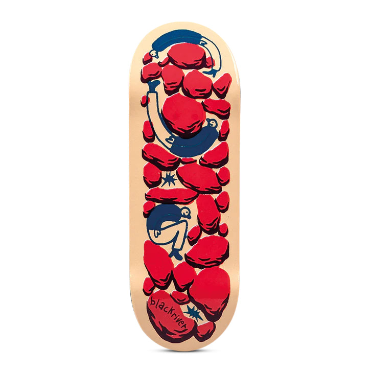 Blackriver Fingerboard Deck - Bryce Aspinall Pro Model Fingerboard for Skateboard Enthusiasts | Perfect for Tricks, Practice & Collecting | Indoor Skateboarding Fun