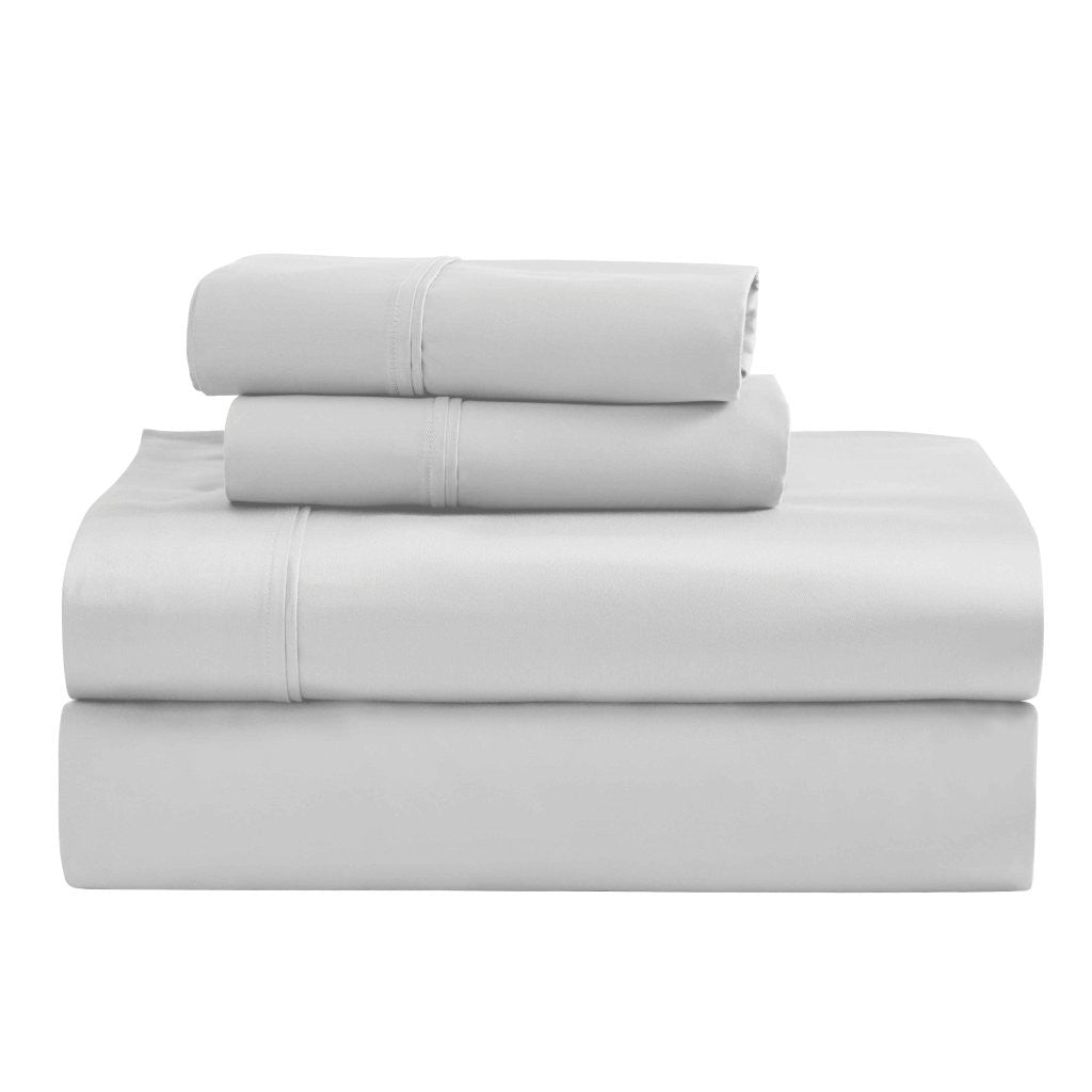 Luxury 1200 Thread Count Egyptian Cotton Deep Pocket Bed Sheet Set - Queen Size, Soft & Breathable for Ultimate Comfort - Perfect for Master Bedroom, Guest Room & Hotel Use