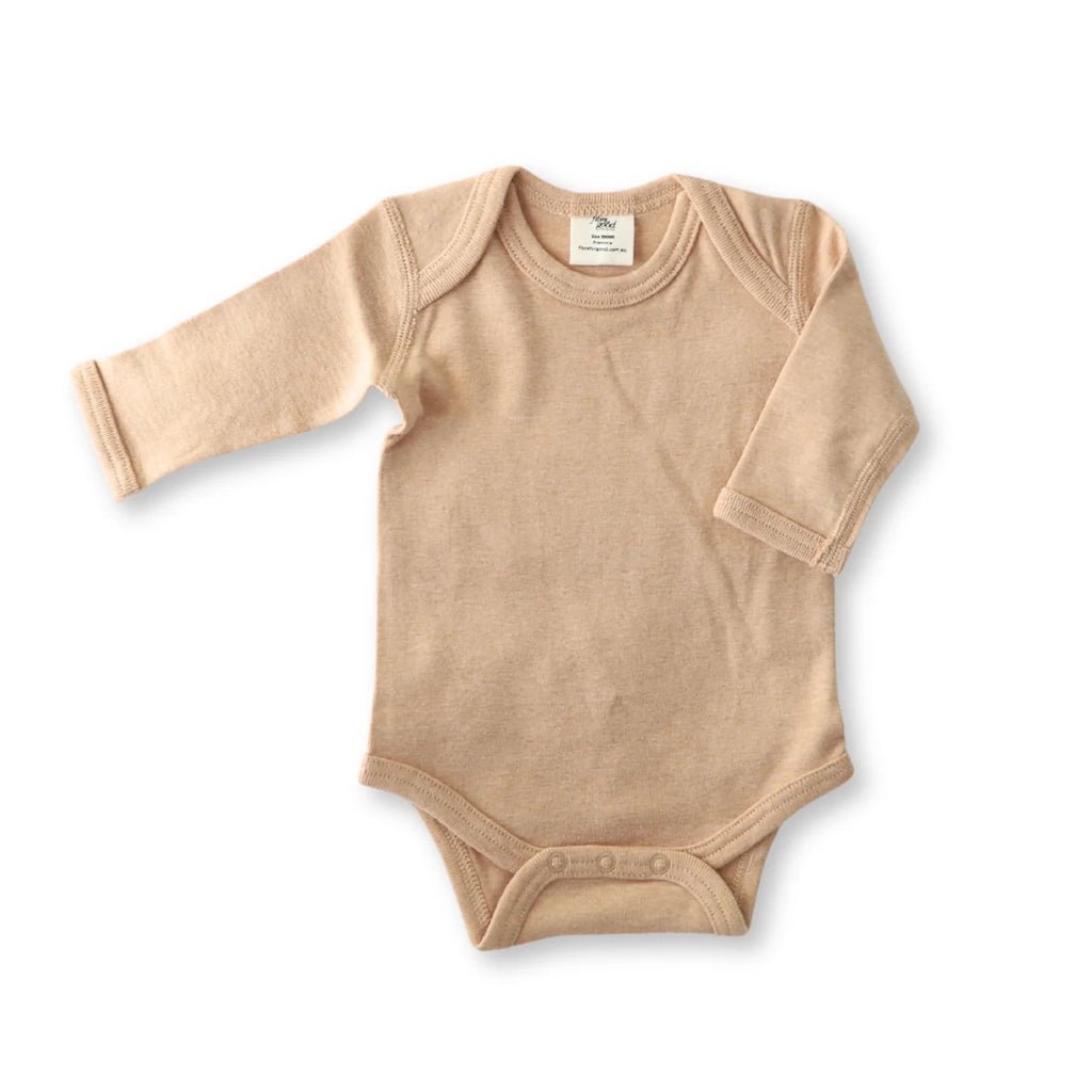 Women's Long Sleeve Bodysuit in Dark Brown - Stretchy Comfort Fit for Layering, Workwear & Casual Outfits