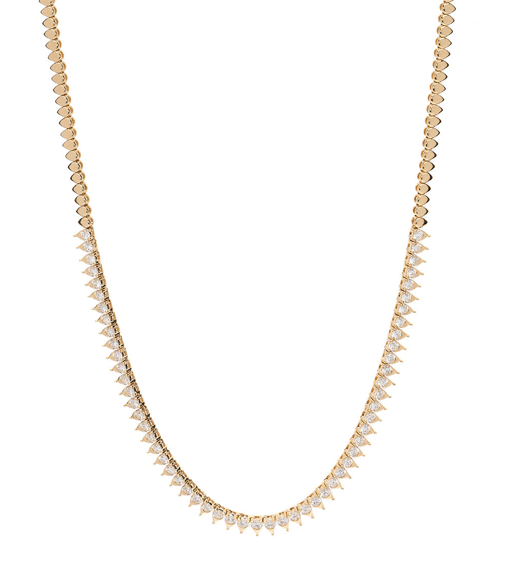 3 Carat Diamond Ring with Hollywood Teardrop Necklace - Elegant Jewelry Set for Weddings, Anniversaries & Special Occasions