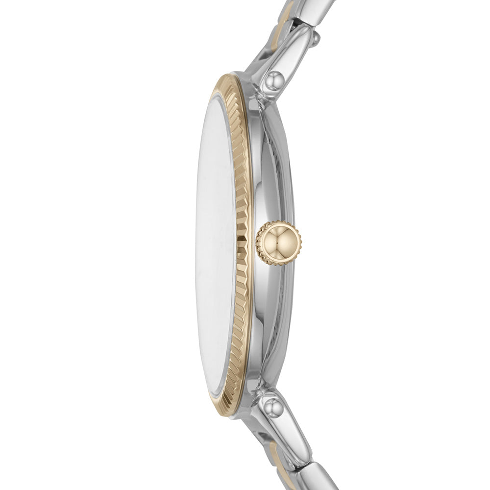 Fossil ES5249SET Daisy with Bangle Watch - Stylish Women's Bracelet Watch for Everyday Wear, Office & Casual Outfits