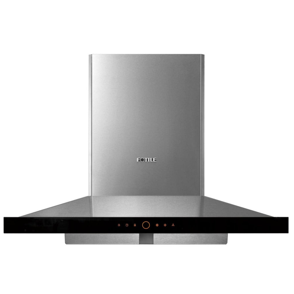 Fotile EMS9018 36-Inch 900 CFM Stainless Steel Wall Mount Range Hood with Touchscreen - Powerful Kitchen Ventilation for Smoke & Odor Removal - Perfect for Modern Home Cooking, Grilling & Stir-Frying
