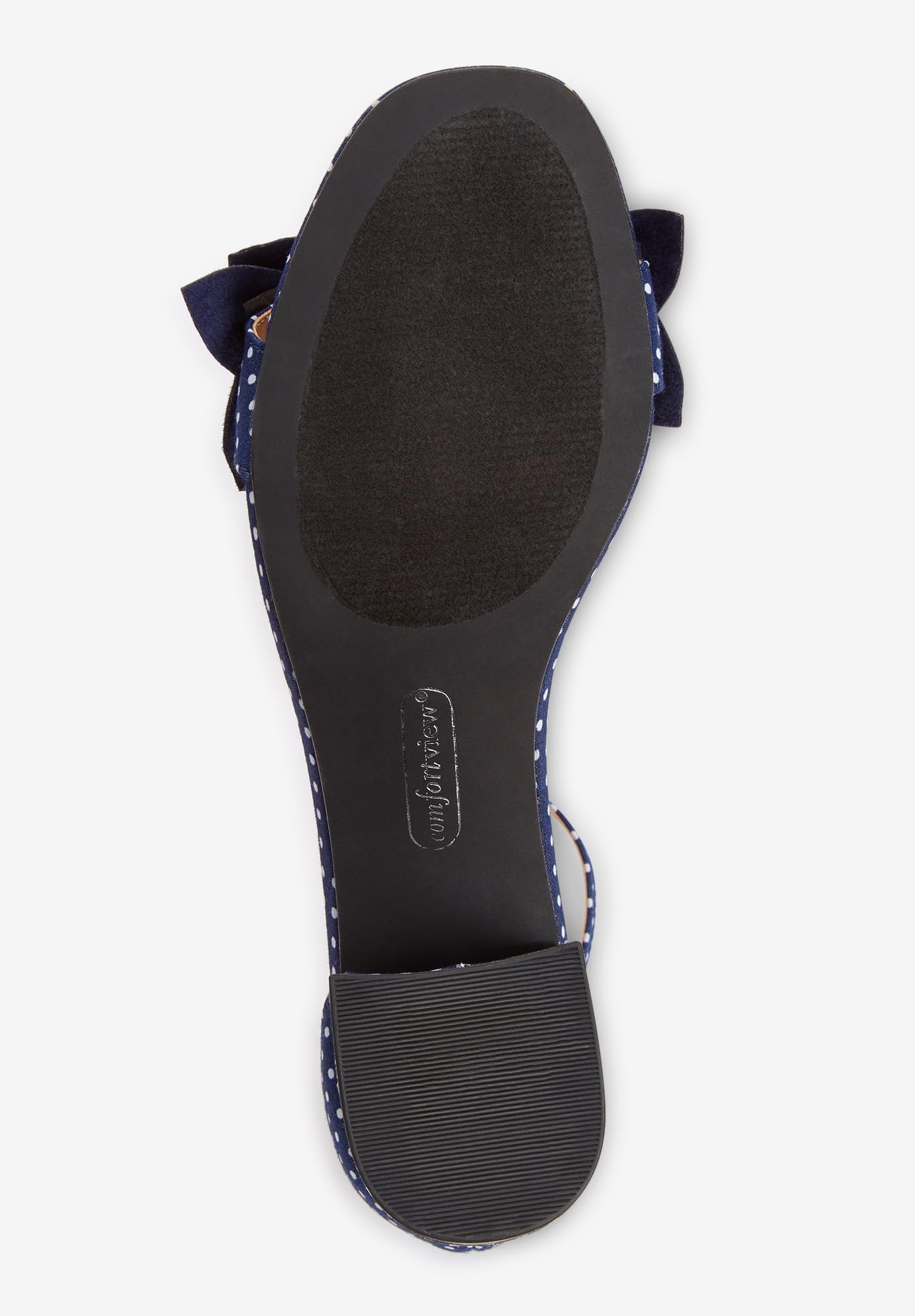 Comfortview Women's Wide Width The Ona Sandal - Comfortable Summer Sandals for Wide Feet, Beach Walking & Casual Outfits