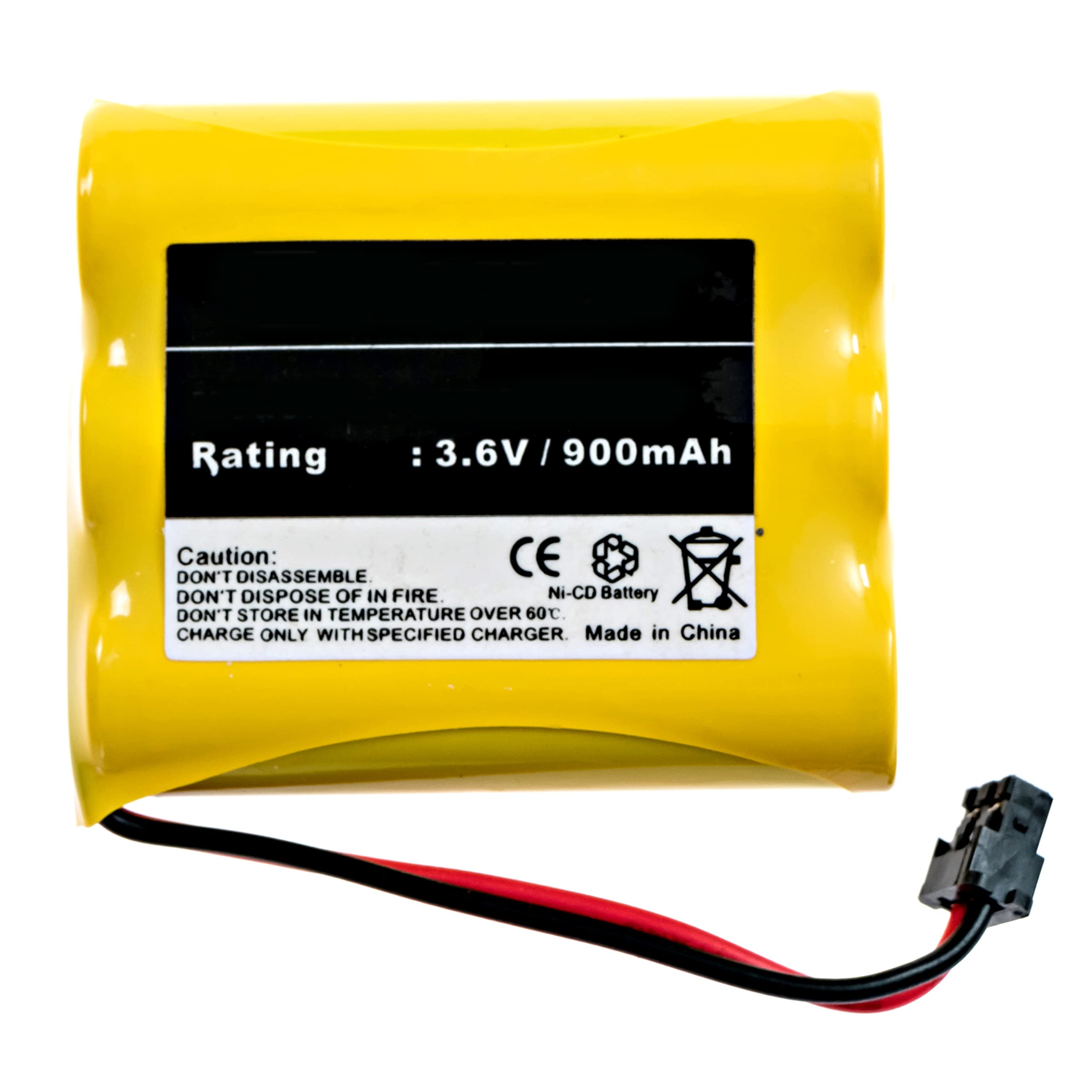 Synergy Digital Cordless Phone Battery - Replacement for Uniden EXAI985HS (Ni-CD 3.6V 600mAh Hi-Capacity) | Home Office & Landline Phone Accessories
