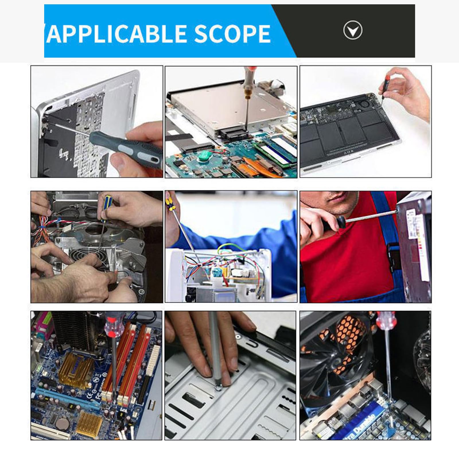 Durable Computer Screws & Motherboard Standoffs Kit for PC Case - Perfect for PC Assembly, Mounting & Repair | Ideal for DIY Computer Builds & Upgrades