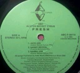 Alston Beckett Cyrus Fresh Vinyl LP Album - Limited Edition March Release (VG Condition) - Perfect for Music Collectors & Vintage Vinyl Enthusiasts