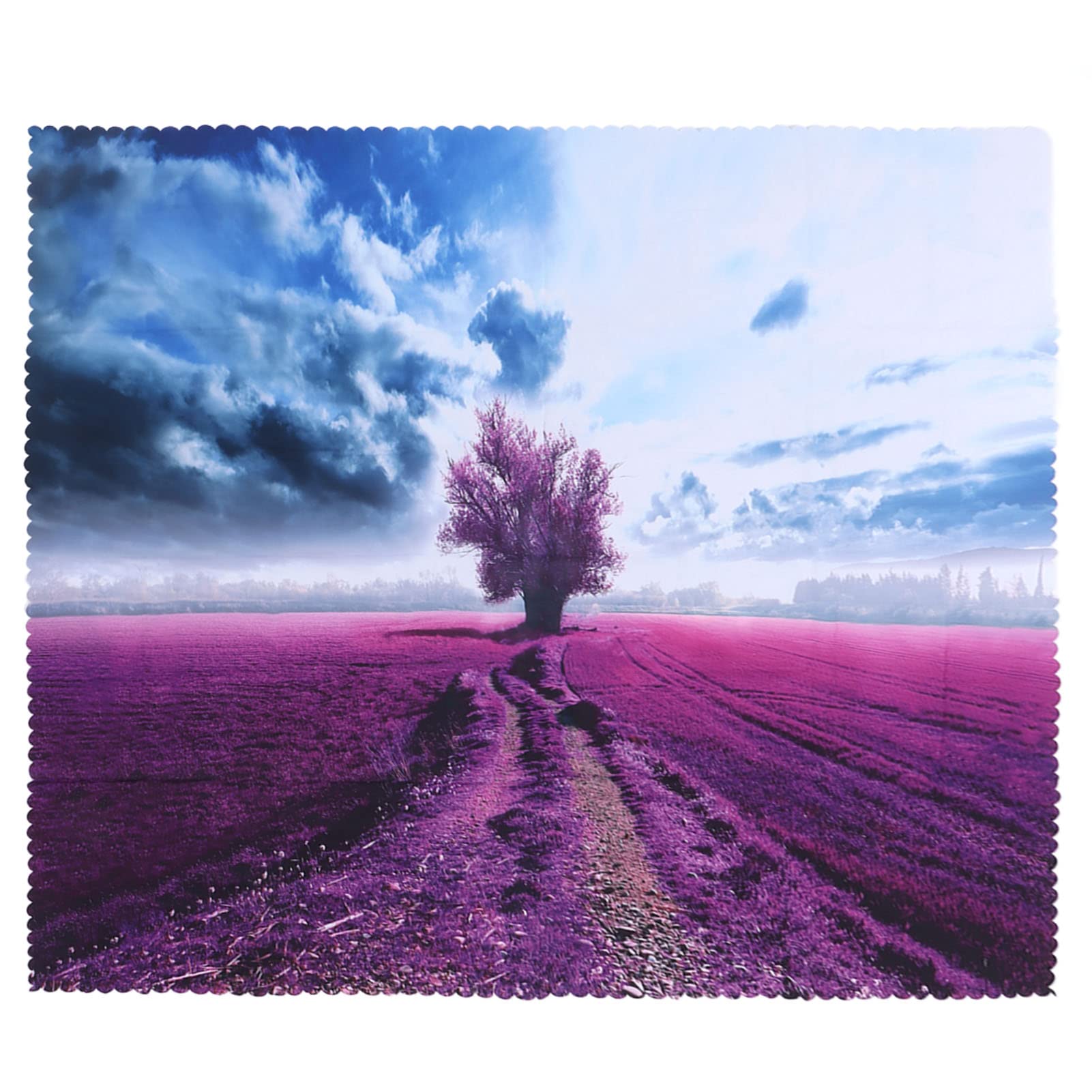 Scenic Printed Picnic Table Cover - Waterproof Polyester Tablecloth for Rectangle Tables (140x220cm) - Perfect for Outdoor Dining, Kitchen Decor, and Party Settings