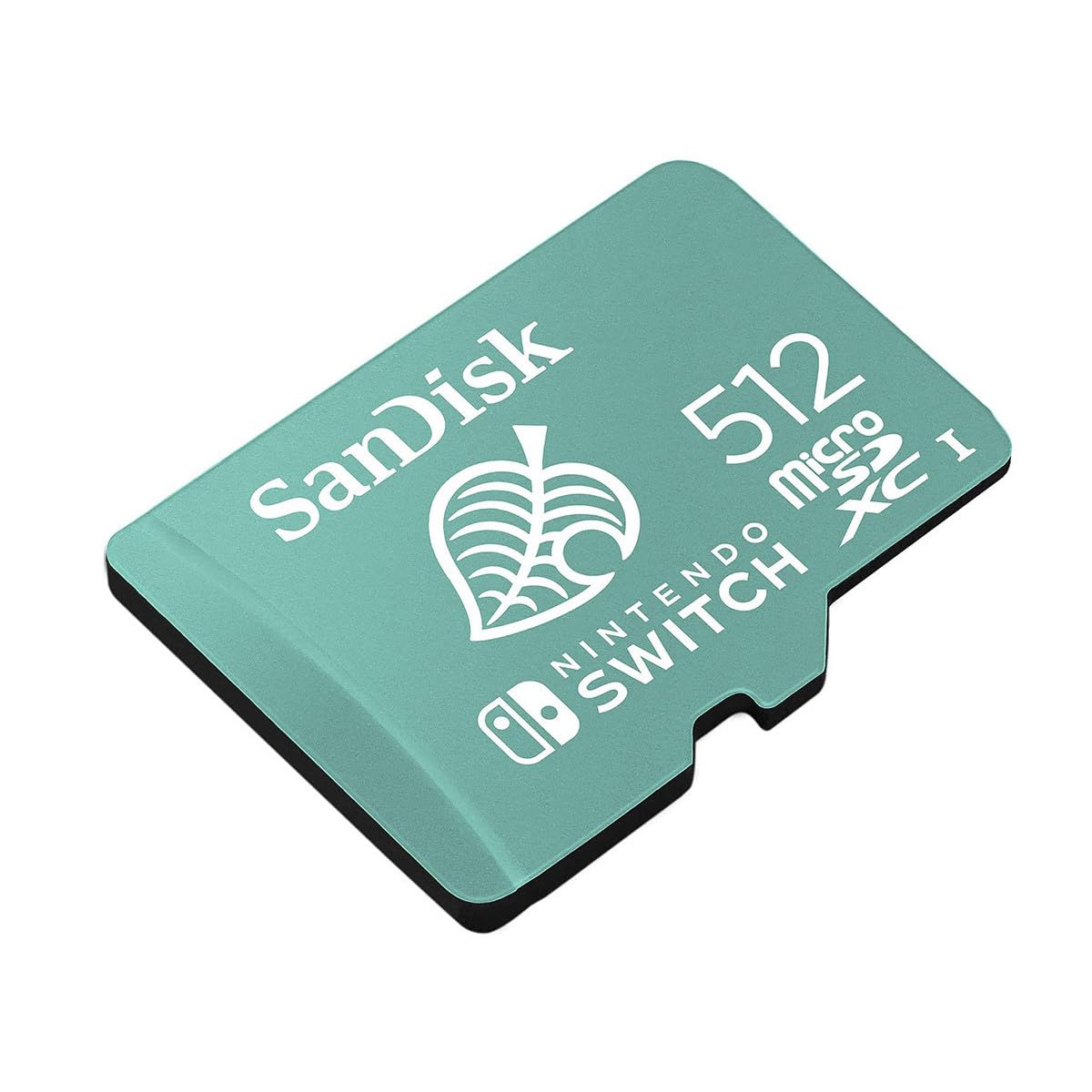 SanDisk 512GB microSDXC Card for Nintendo Switch - High Speed UHS-I, Class 10, A2 - SDSQXAO-512G-GNCZN (Green) - Perfect for Gaming, 4K Video & Photography Storage