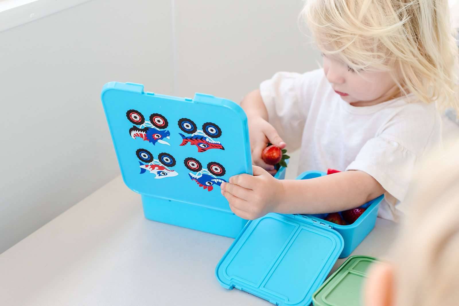 Leakproof Bento Lunch Box for Kids - Insulated 3-Compartment Food Container | Perfect for School, Work, Picnics & Travel