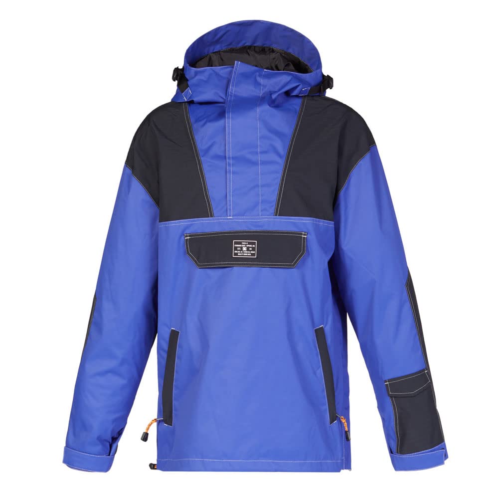 DC Shoes Men's Dc-43 Anorak Jacket - Lightweight Waterproof Windbreaker for Outdoor Activities, Hiking & Casual Wear