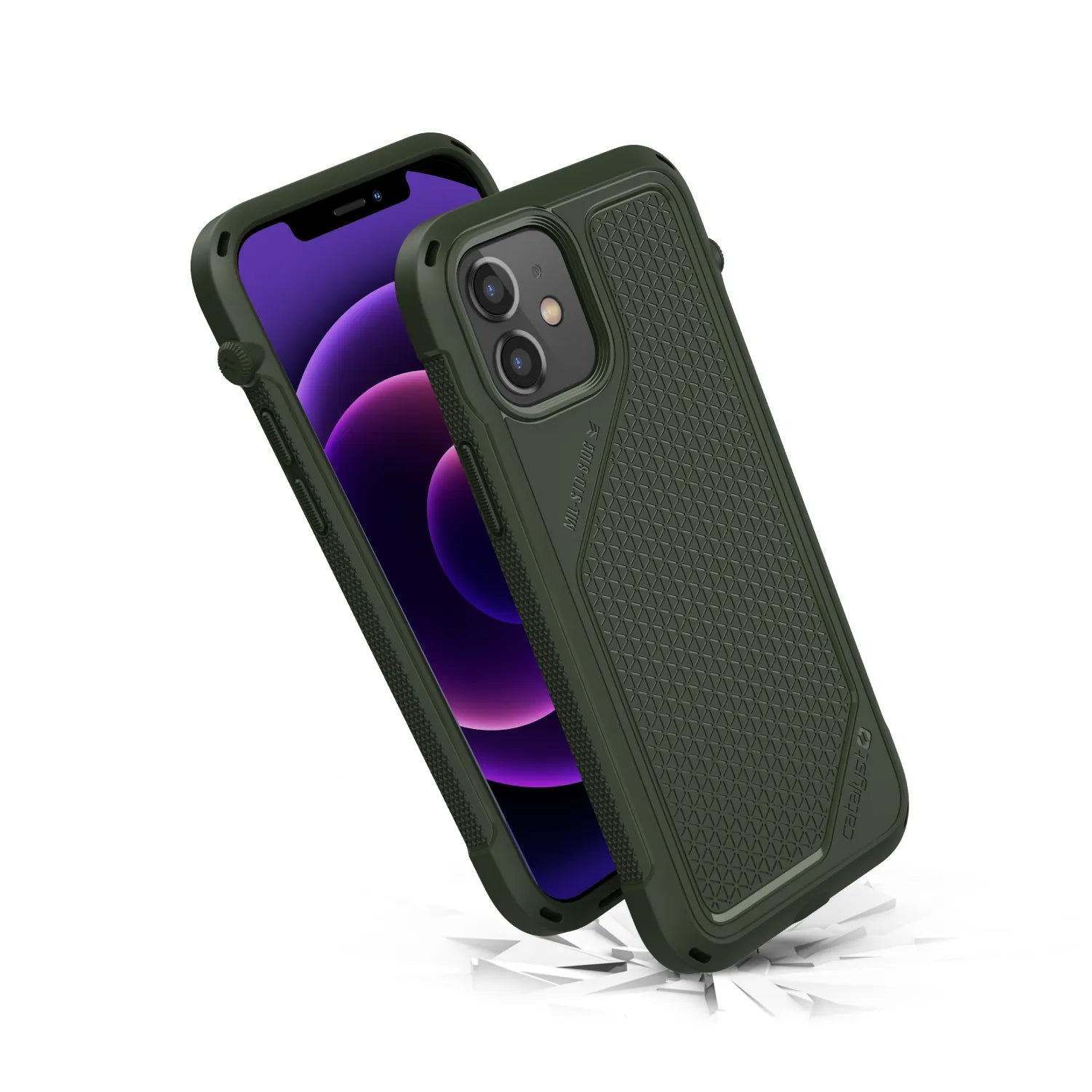 iPhone 12 & iPhone 12 Pro Vibe Case - Shockproof Protective Phone Cover with Slim Design | Perfect for Everyday Use, Travel & Outdoor Activities
