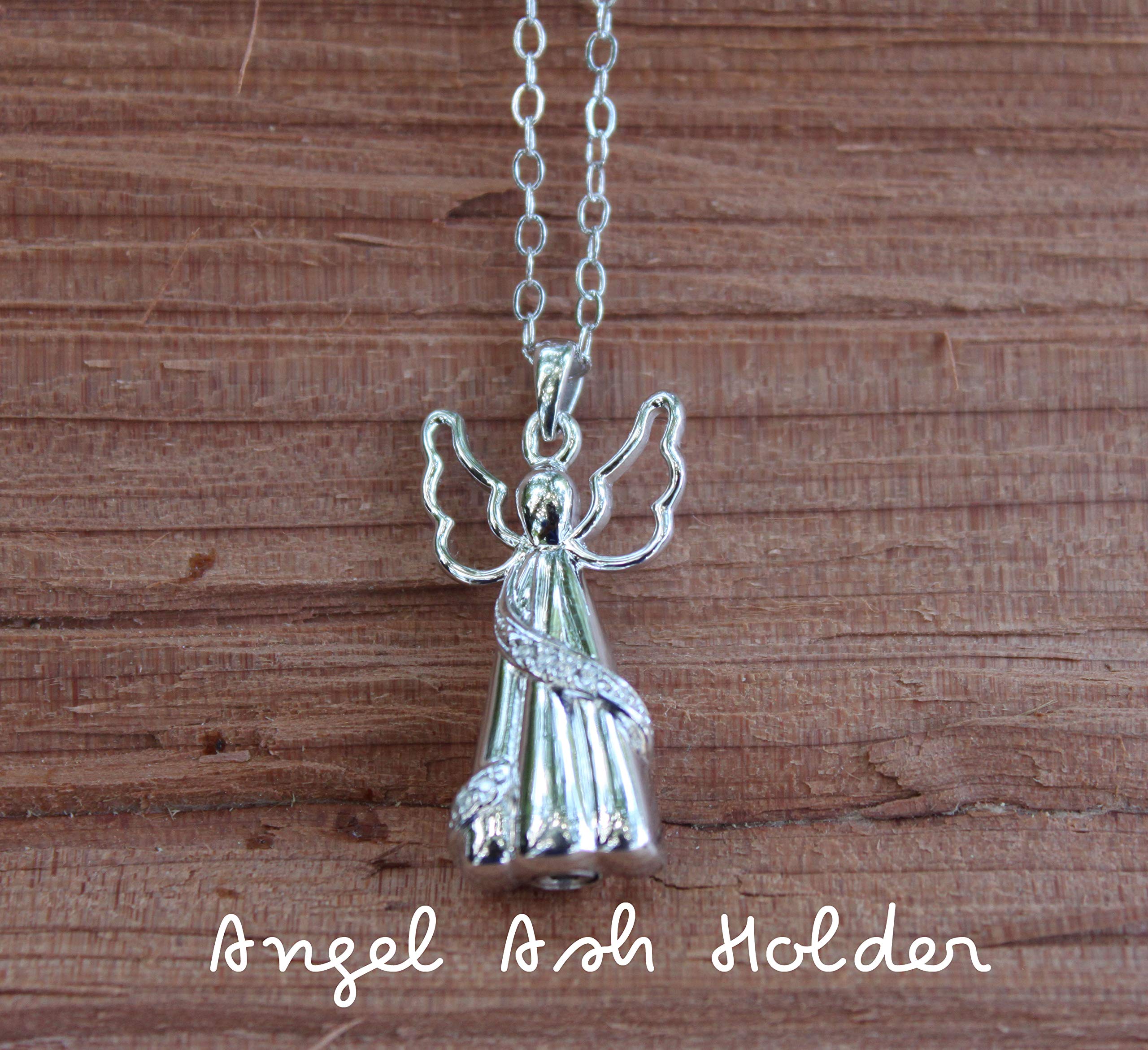 Memorial Gifts Sterling Silver Ash Holder Necklace - 18