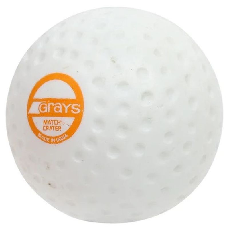 Grays Match Crater Hockey Ball - Official Size & Weight for Field Hockey - Perfect for Training, Games & Outdoor Sports