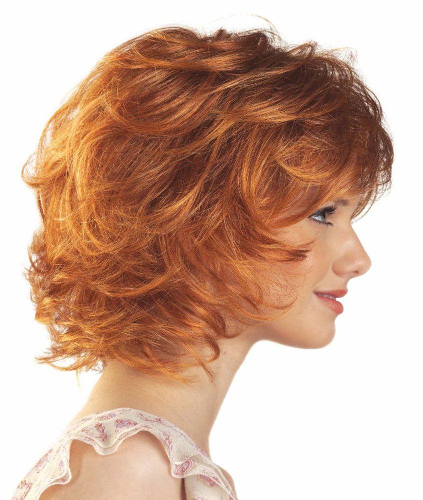 Gwen Synthetic Wig for Women with 12 Highlighted Streaks - 6 Inch Length | Perfect for Cosplay, Halloween, and Everyday Fashion