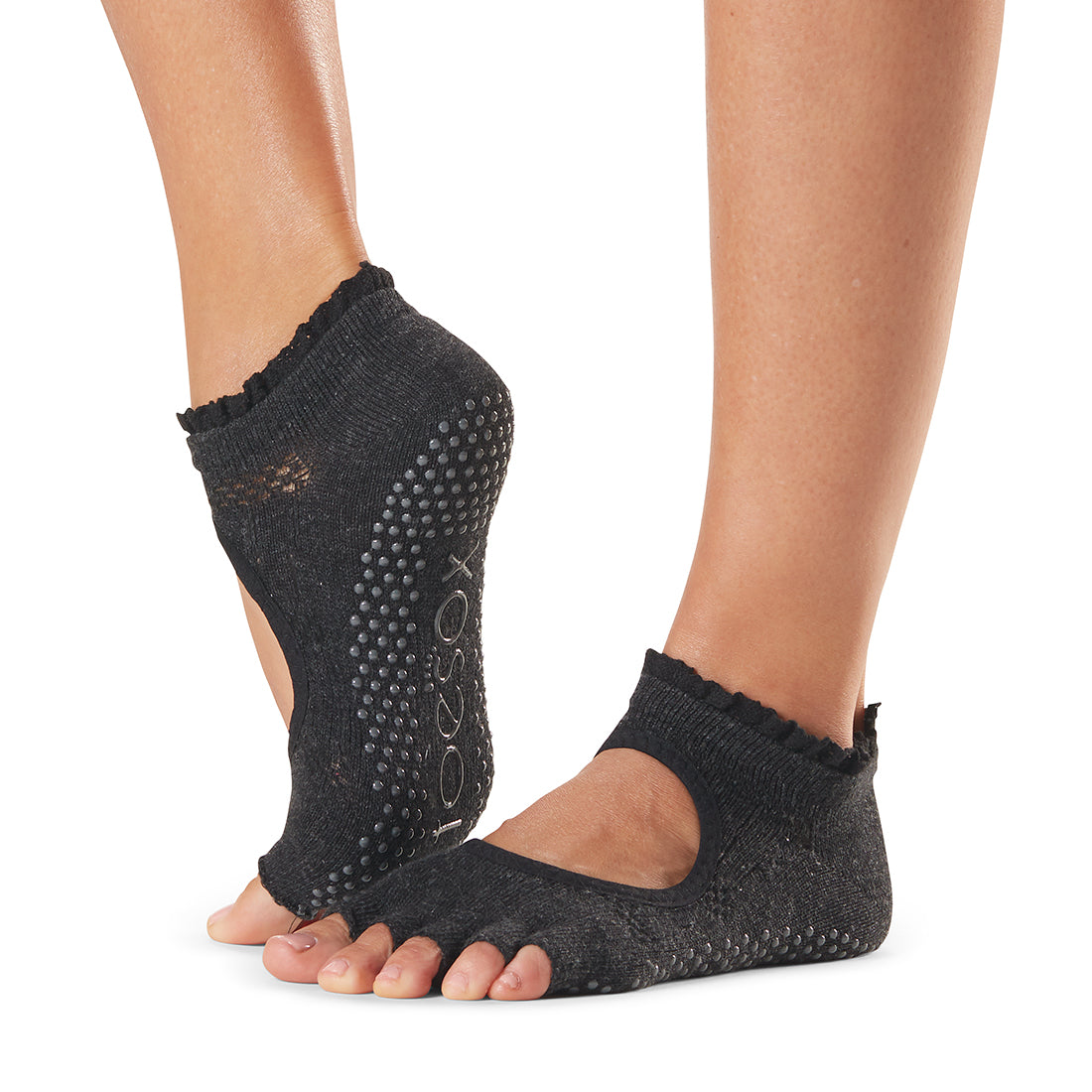 ToeSox Bella Grip Socks - Non-Slip Yoga Socks for Women | Ideal for Pilates, Barre & Dance | Enhanced Grip & Comfort for Workouts