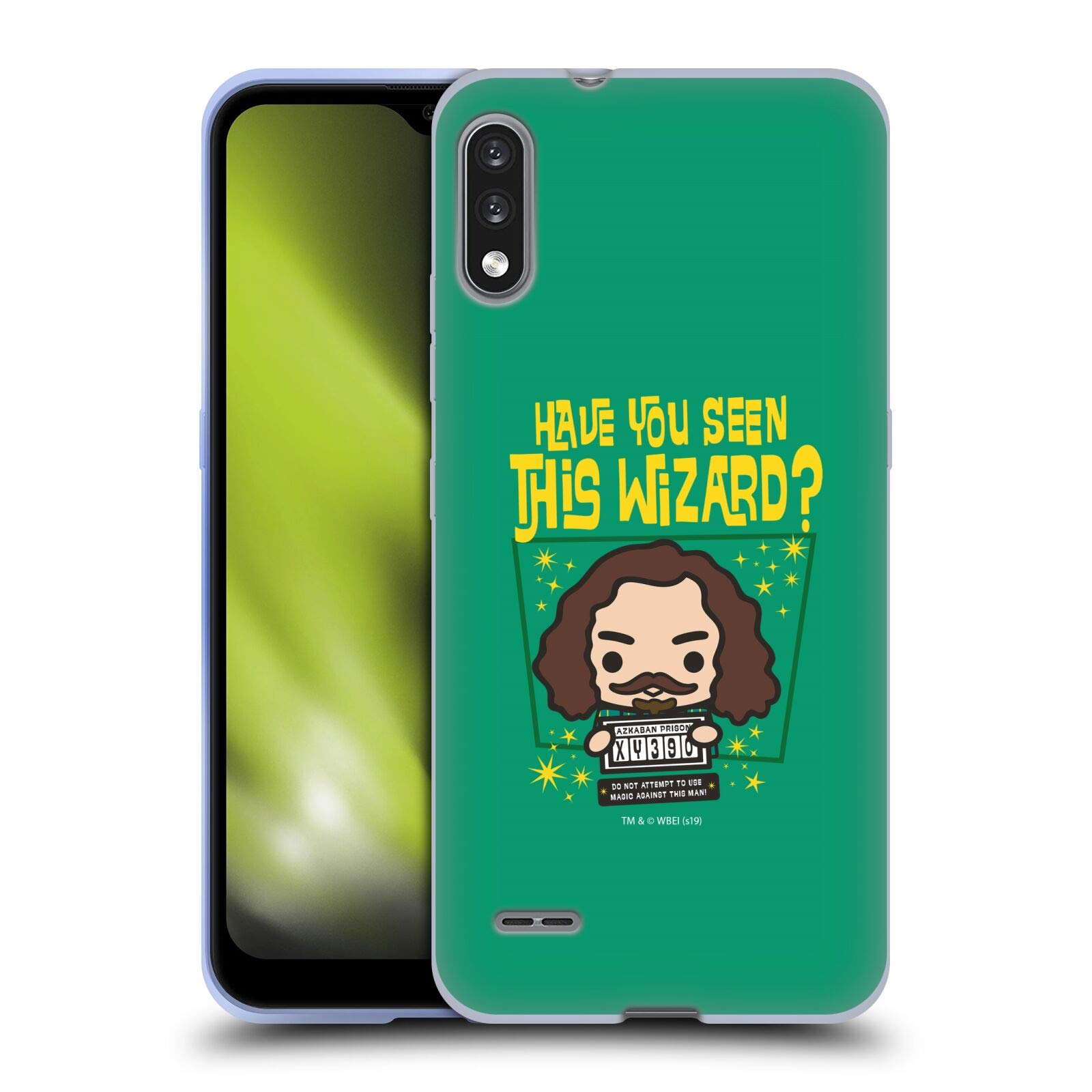 Official Harry Potter Sirius Black Deathly Hallows Soft Gel Case for LG K22 - Durable Protection for Everyday Use