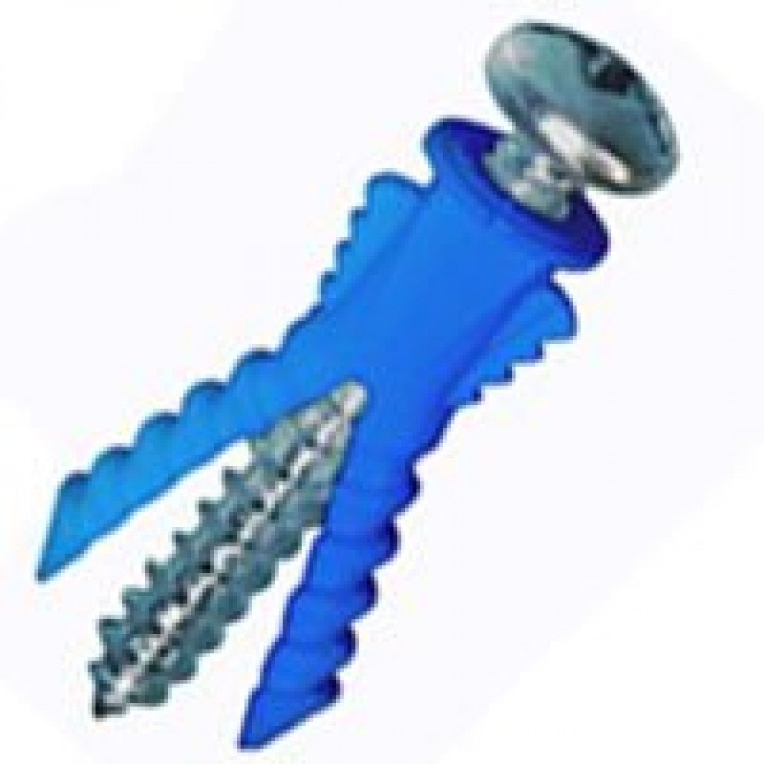 Cobra Anchors 197r Heavy Duty Plastic Wall Anchors - 12-14 Inch x 1.5 Inch - for Hanging Pictures, Shelves & Home Decor (Pack of 50) - Ideal for Drywall & Concrete Walls
