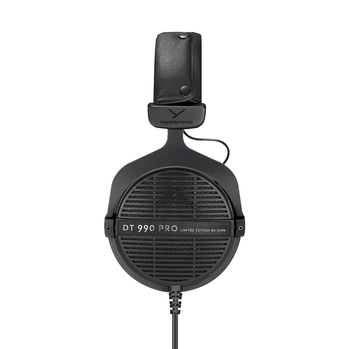 Beyerdynamic DT990 Pro Open-Back Studio Headphones - Limited Edition Black, 80 Ohm - Perfect for Music Production, Gaming & Audiophile Listening