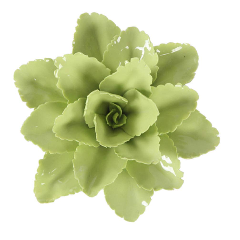 DOITOOL 3D Ceramic Flower Wall Decor - Handcrafted 3D Ceramic Floral Hanging Ornament for Home & Office Decoration | Perfect for Living Room, Bedroom, Kitchen, and Entryway Wall Decor