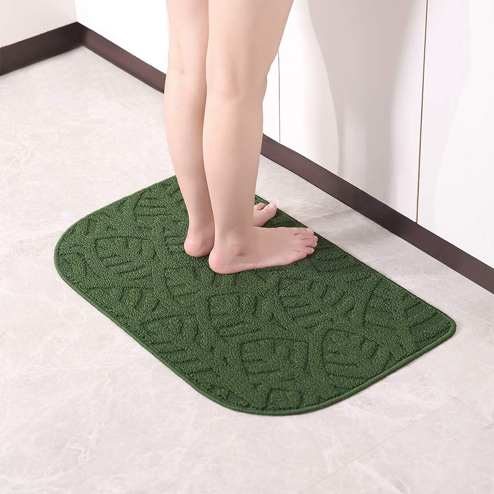 Non-Slip Half Round Kitchen Rug Mat 30