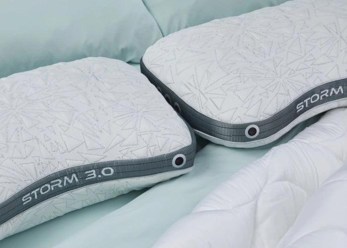 Storm Cuddle 1.0 Pillow - Ultra Soft Memory Foam Pillow for Side Sleepers, Neck Pain Relief & Better Sleep - Perfect for Home, Office & Travel Use
