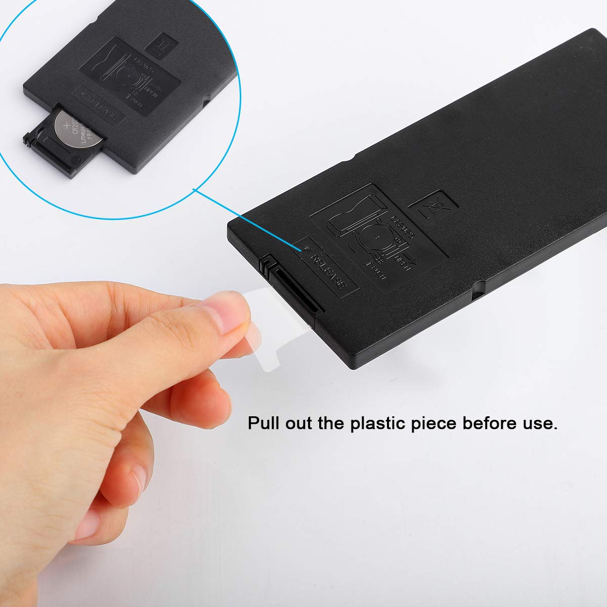 BZONE RGB LED Controller - 2-Port 4Pin Dual Output with 44-Key IR Remote for 5050/3528 LED Strips (DC12V-24V) - Perfect for Home Theater, Bedroom & Party Lighting