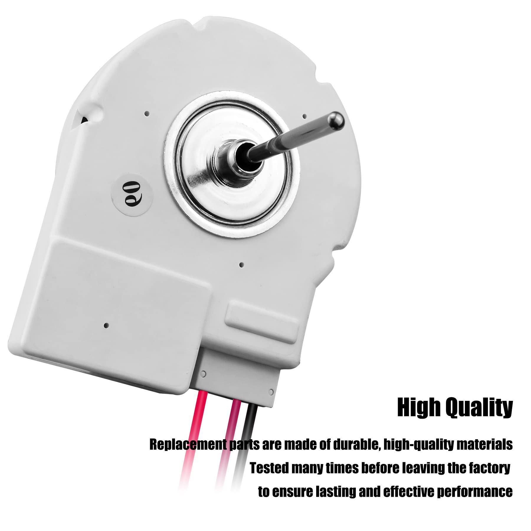 12V 4W Refrigerator Evaporator Fan Motor - Compatible with Midea BCD-330WTV, Vissani, Frigidaire, Magick Chef - Replaces 50240401000p & ZWF-02-4 - Perfect for Freezer Condenser Cooling & Refrigerator Repair - Ideal for Home, Restaurant, and Commercial Use