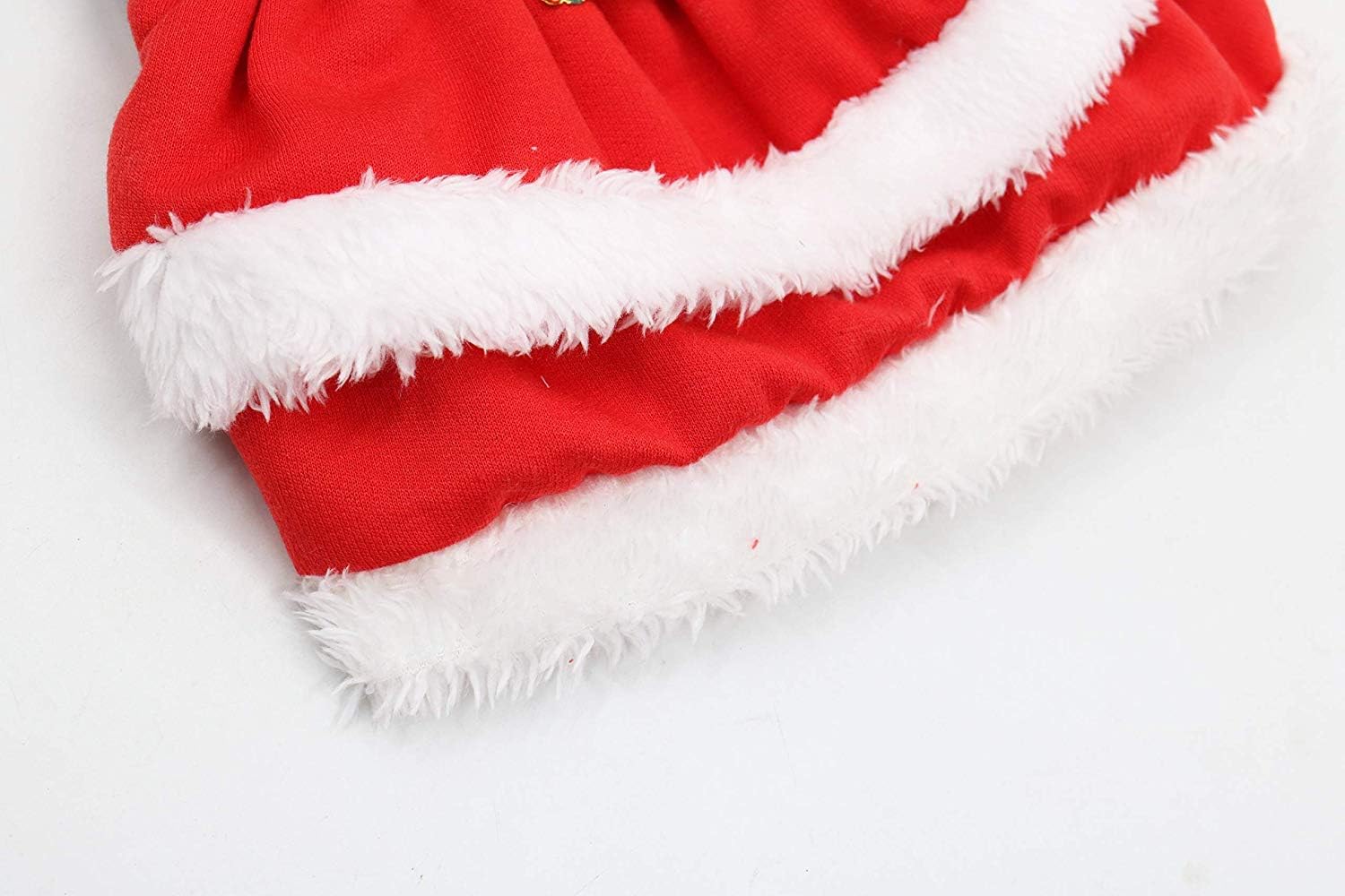 Premium Santa Claus Costume for Small Dogs - Festive Red Christmas Dress for Puppies & Girls | Perfect for Holiday Parties, Photos & Festive Celebrations