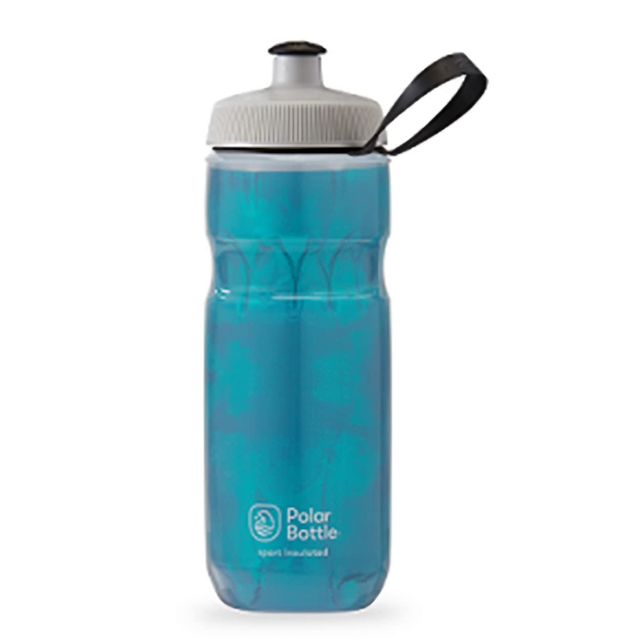 Polar Bottle Sport Insulated Water Bottle by HydraPak (20oz & 24oz) - Leak Proof, Double Wall Vacuum Insulation Keeps Drinks Cold 2X Longer | Perfect for Gym, Hiking, Cycling & Outdoor Activities