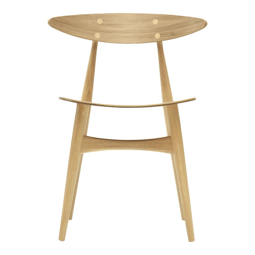 Premium CH33T Wooden Chair - Ergonomic Design for Home, Office & Dining - Comfortable & Stylish Wood Furniture for Living Room, Bedroom & Workspace