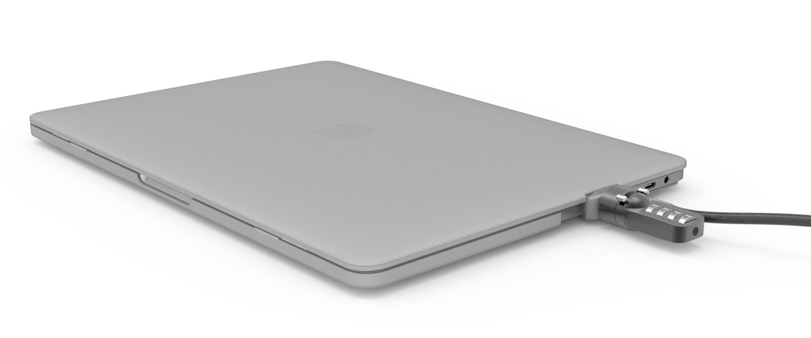 MacLocks MBPRTB13BUN-SM Secure Laptop Lock Slot Adapter & Protective Hard Shell Case Bundle for 13-inch MacBook Pro with Touch Bar - Perfect for Office, School & Travel Security