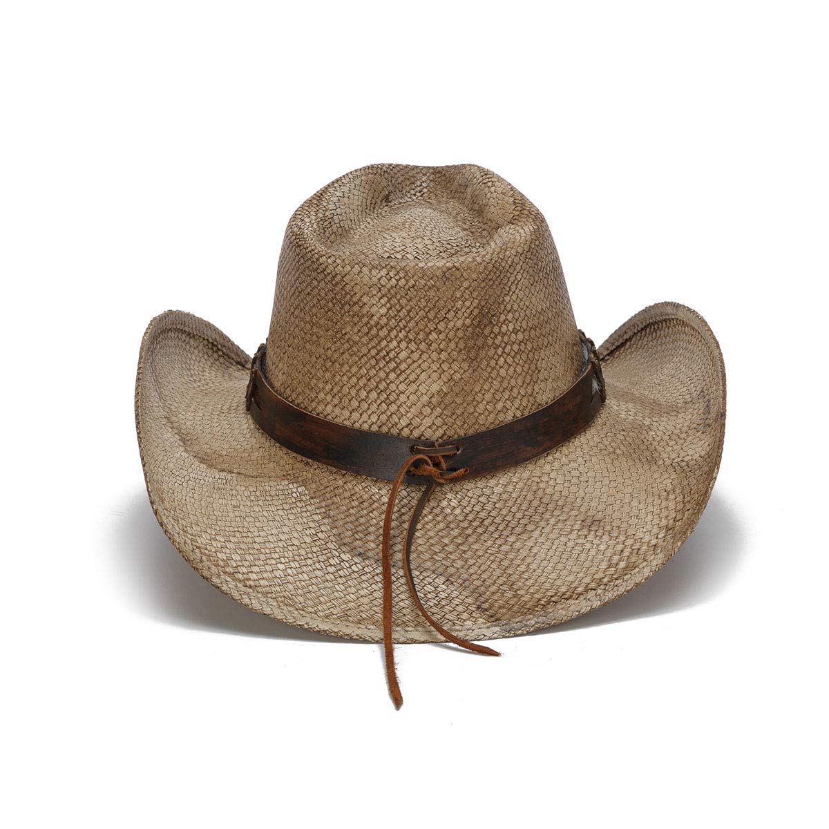 Men's Rustic Longhorn Western Cowboy Hat for Outdoor Ranchers & Country Style - Perfect for Rodeo, Ranch Work & Country Music Festivals