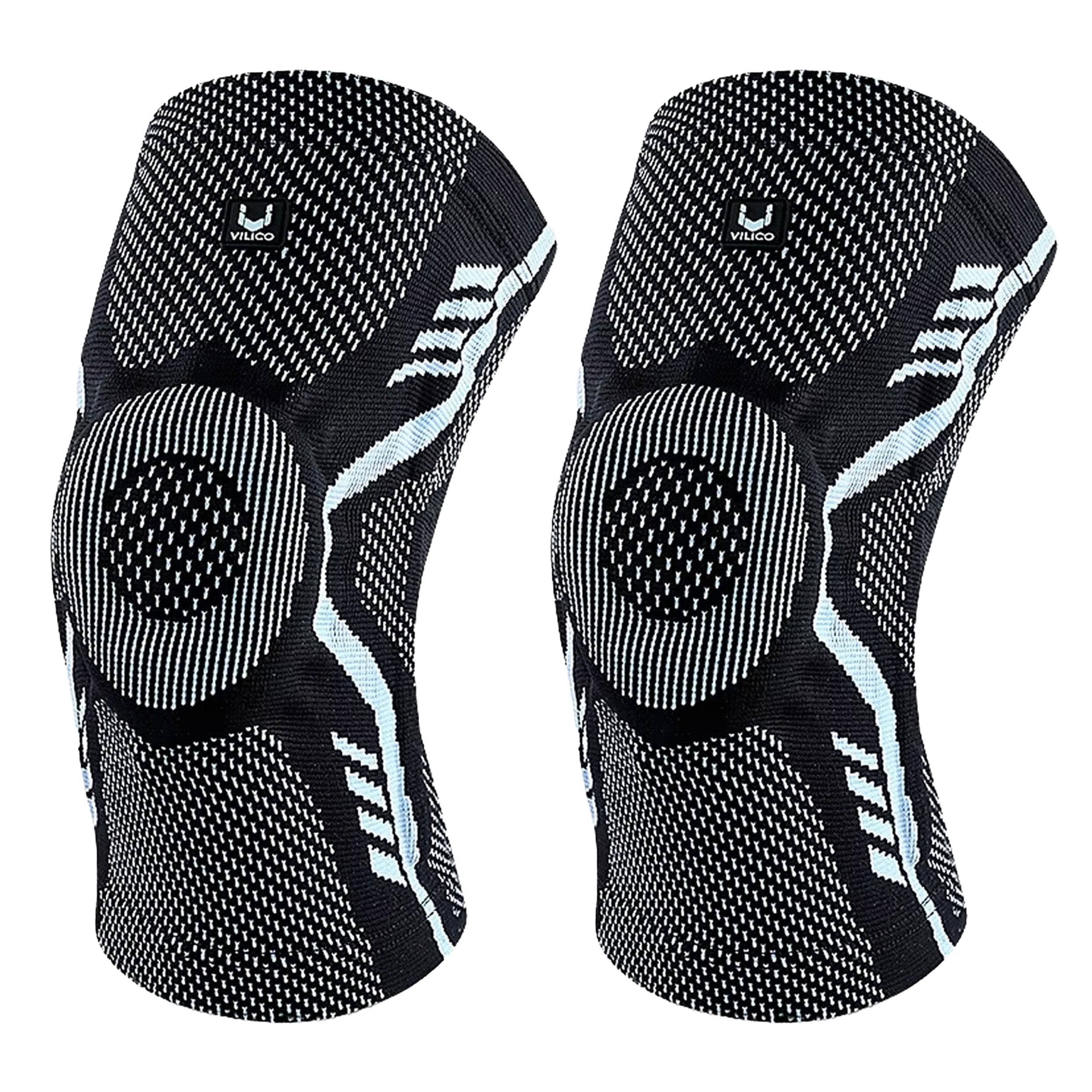 Breathable Knitted Wrestling Knee Pads for Spring Training - Lightweight Support for Grappling, MMA & BJJ Practice