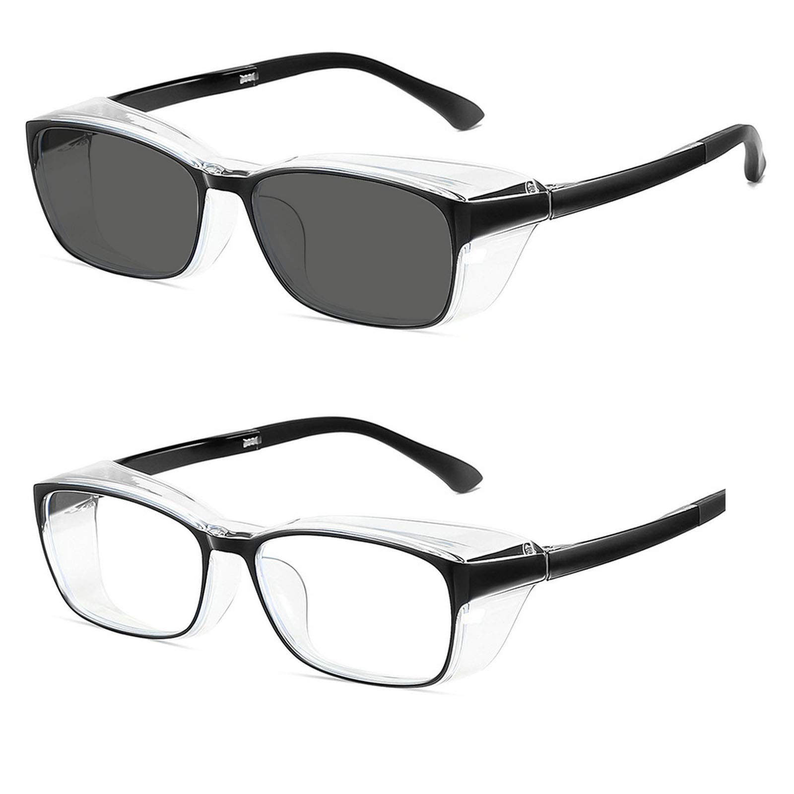 Bifocal Reading Glasses with Photochromic Transition Lenses - Dark Grey Anti-Glare Sunglasses for Computer Use & Outdoor Reading (Oval Frame) | Perfect for Office Work, Driving, and Sun Protection